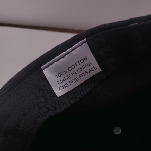 Colorado Rocky Mountains Hat cap OSFA Black Strapback Adjustable CO - Picture 4 of 4